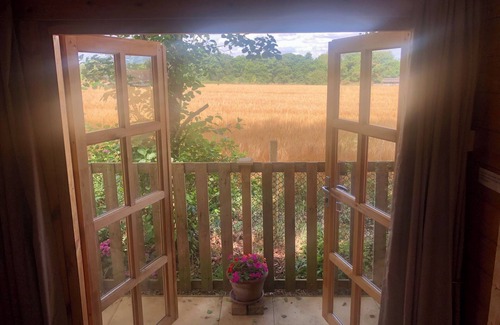 Surlingham Cabine | Peaceful, cosy log cabin, Norfolk Broads village