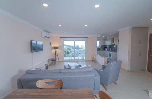 Gocek Appartement | Peaceful Duplex with Splendid View & Shared Pool in Gocek