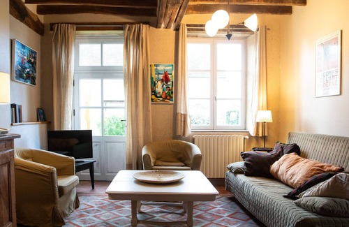 Mareil-sur-Loir Cottage | Gîte paisible pour 6 pers. près du zoo de la Flèche, avec jardin, barbecue et WiFi