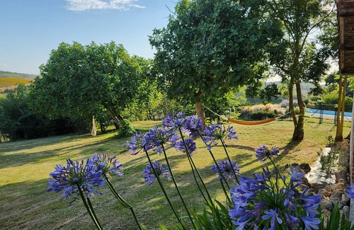 Canens Maison | Peaceful gîte in the heart of nature with large swimming pool and view of the Pyrenees.