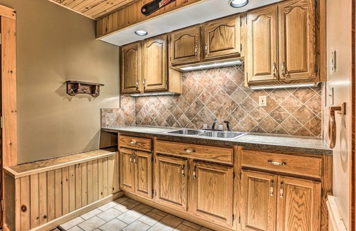 Hancock Maison | NEW! Peaceful Hancock Home w/ Patio, Deck & Grill!