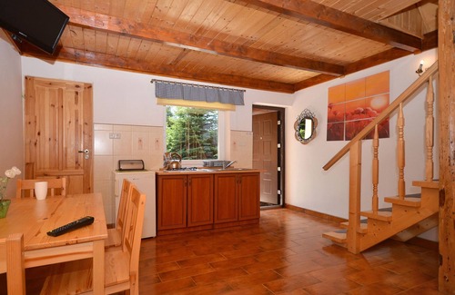 Darlowo Maison | Un chalet calme dans un village balnéaire. Salon, deux chambres