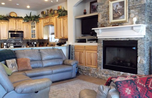 Hawthorne Maison | Lake Home avec rampe de bateau sur le lac Riley