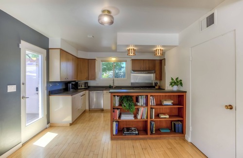 Blenman-Elm Maison | Peaceful Mid-Century Retreat with Pool and Hot Tub