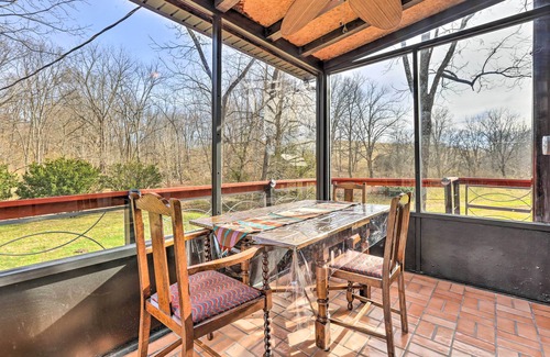 Mount Sterling Cottage | Peaceful Mt Sterling Cabin: Deck & Fire Pit!
