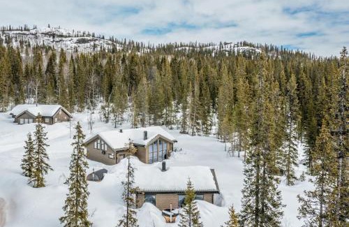 Oystre Slidre Chalet De Ski | Peaceful Oasis. Panoramic forest- & mountain view. Sauna.