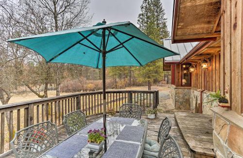 Weaverville Maison | Peaceful Shasta Cascade Getaway on 15-Acre Ranch!