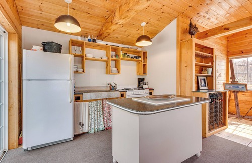 Wells Cabine | Peaceful Wells Retreat w/ Deck & Water Views
