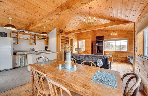 Wells Cabine | Peaceful Wells Retreat w/ Deck & Water Views