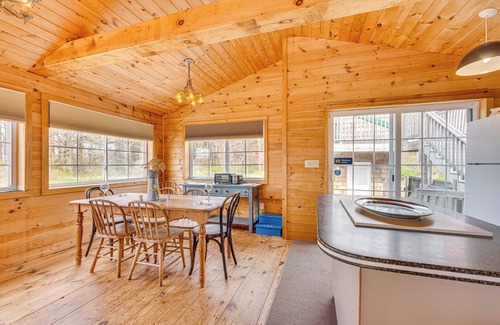 Wells Cabine | Peaceful Wells Retreat w/ Deck & Water Views