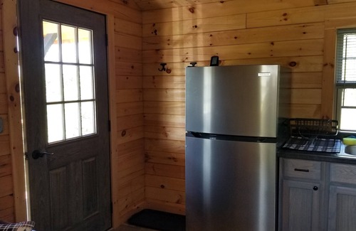 Guilford Cabine | Peacefully located back off the road, with scenic views.