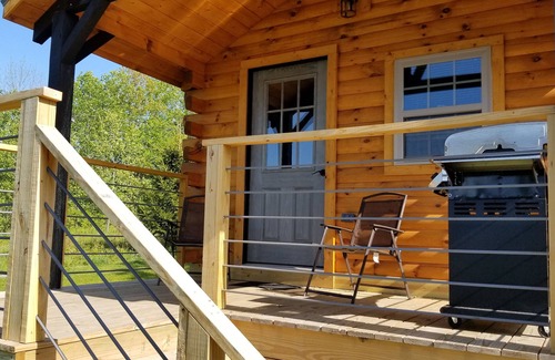 Guilford Cabine | Peacefully located back off the road, with scenic views.