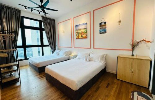 Taman Bukit Mewah Appartement | Peachy Poolview Paradise @ Paradigm Mall *10-12pax