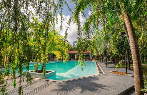 Arachchikattuwa Hôtel | Peacock village and Spa