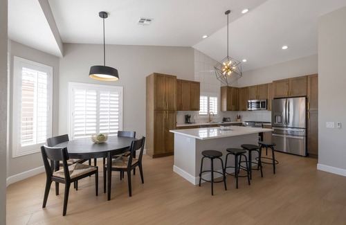 Pebblecreek Maison | Pebblecreek 55+ Resort community. Virtually brand-new home with pool!