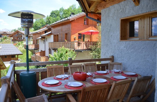 Peisey-Nancroix Chalet De Ski | Peisey Vallandry Les Arcs : Chalet spacieux au coeur des grands domaines skiable