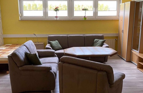 Dreiheide Appartement | Pension and vacation apartment Kristen Am Denkmal Süptitzer Höhen - vacation apartment online