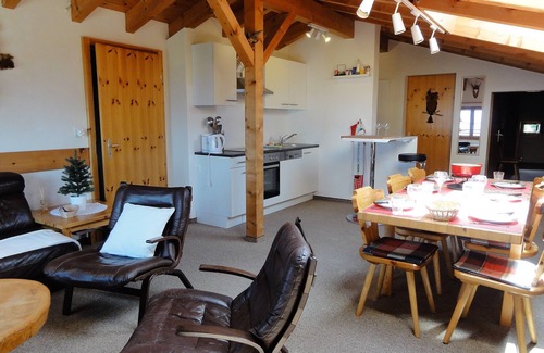 Vilters-Wangs Appartement | Penthouse directement dans la région de ski et de randonnée Wangs Pizol