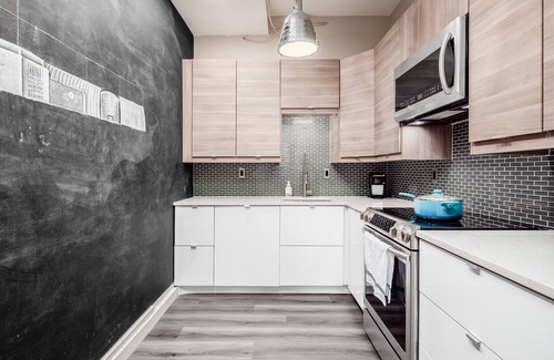 Short North Copropriété | Penthouse Condo by North Market & Convention Center