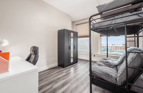 Short North Copropriété | Penthouse Condo by North Market & Convention Center