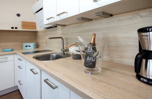 Boergerende-Rethwisch Appartement | Penthouse Waterkant - Meerblick Dachterrasse Wlan Sauna Schwimmbad