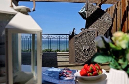 Boergerende-Rethwisch Appartement | Penthouse Waterkant - Meerblick Dachterrasse Wlan Sauna Schwimmbad