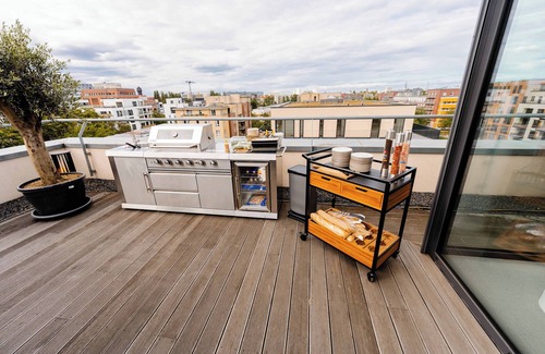 Friedrichshain Maison | Penthouse - Exclusive & modern with panoramic view & sauna