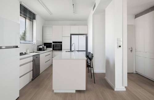 Mahane Israel Appartement | Penthouse - Quatre Chambres Appartement, Couchages 19