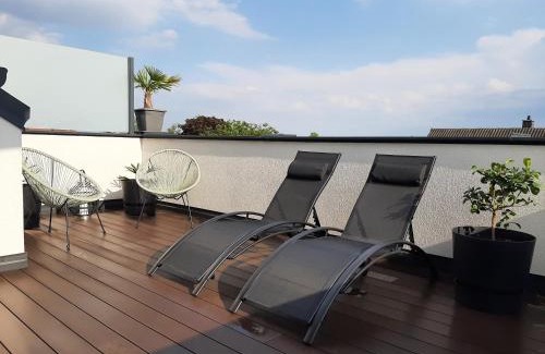 Illmitz Appartement | PENTHOUSE Griemann 1 für max 4 Personen mit Infrarotkabine und eigener Dachterrasse