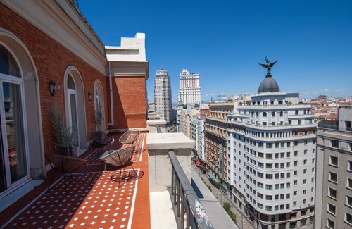 Centro Appartement | Penthouse dans la Gran Vía avec Terrasse