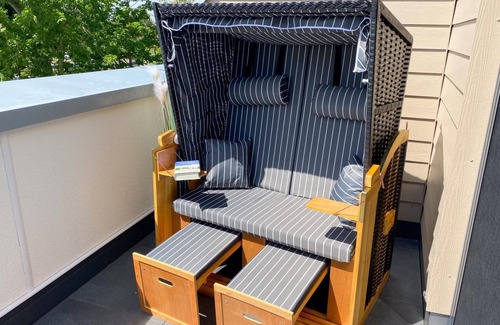 Tossens Appartement | KÜSTE33/43 - The sound of the sea - exclusive penthouse apartment with sauna & close to the beach!