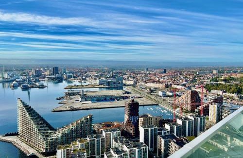 Aarhus C Appartement | Penthouse paradise on 39th floor