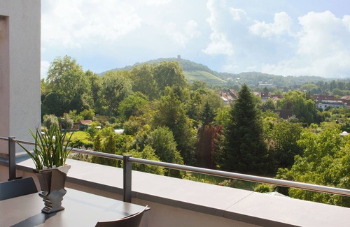 Durlach Appartement | Penthouse with dream view, fully furnished, including all utilities, Durlach