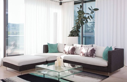 Durlach Appartement | Penthouse with dream view, fully furnished, including all utilities, Durlach