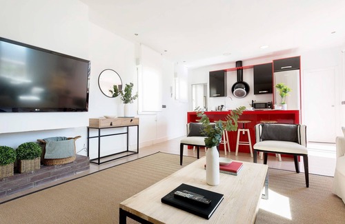 Palos de la Frontera Appartement | Penthouse with terrace in Madrid. Delicias II