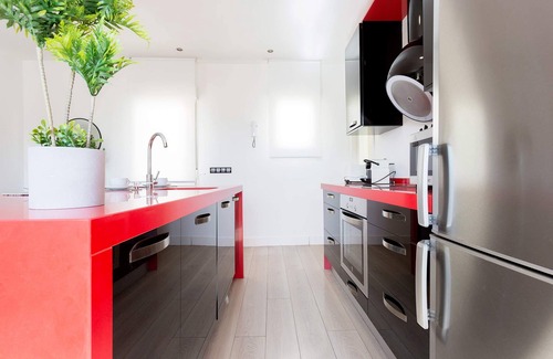 Palos de la Frontera Appartement | Penthouse with terrace in Madrid. Delicias II