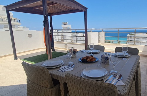 Sousse - Monastir Appartement | Penthouse with terrace overlooking the sea on the Corniche of Sousse