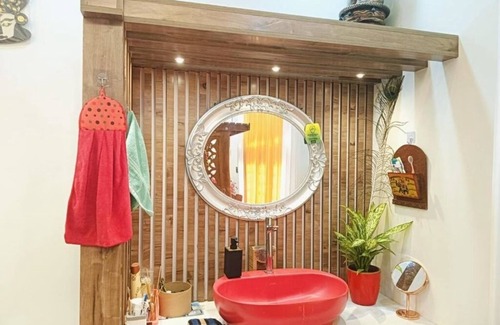 Varkala Lit Et Petit-Déjeuner | Pepper Jazz Varkala, Kerala : Bed in 4-Bed Female Dormitory Room