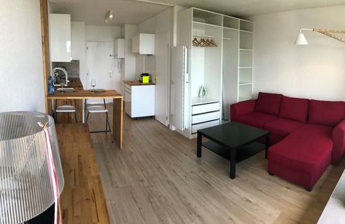 Trois-Epis Appartement | Perchoir 1 : Studio haut de gamme au style scandinave très lumineux avec vue