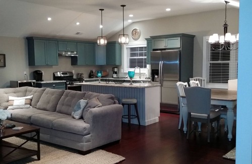 Swainton Maison | Belle location familiale Avalon avec piscine chauffée et spa