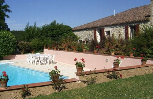 Romestaing Villa | Maison de charme, très bien équipée avec tennis privé et piscine chauffée