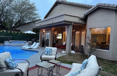 Tatum Ridge Maison | Perfectly Located North Phoenix Home for Waste Management Open and Super Bowl