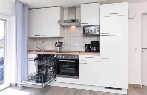 Esens Appartement | Perfekt für Familien und Paare - Inkl. Kinderbuggy, Wickeltisch und Strandnah