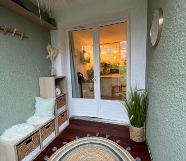 Concarneau Appartement | Perle des Sables Blancs, appartement entier à 100m de la plage avec parking privé