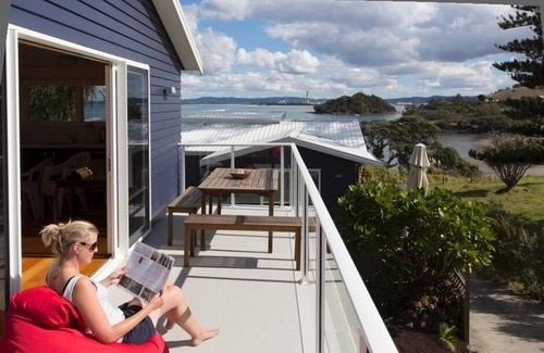 Whangarei Heads Appartement | Hébergement personnalisé, boutique, en bord de mer.
