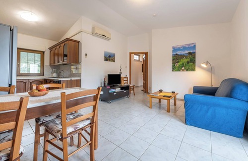 Sant'Anna Arresi Appartement | Appartement pour animaux domestiques 'Casa Colonia 3' avec vue sur mer
