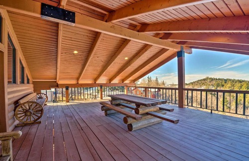 Cloudcroft Maison | Pet-Friendly Cloudcroft Cabin Walk to Shop, Food