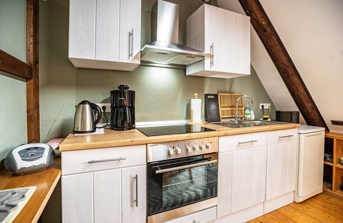 Oberneuland Appartement | Appartement de vacances pour animaux "Lieblingsplatz" avec terrasse partagée, jardin et Wi-Fi