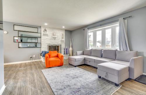 Columbus Maison | Pet-Friendly Home with Fireplace about 9 Mi to Dtwn!