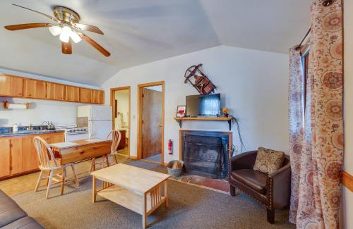 Weirs Beach Maison | Pet-Friendly Laconia Cabin with Fireplace and Deck!